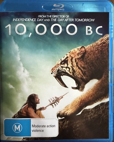 10,000 BC (2008) disc cover
