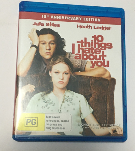 10 Things I Hate About You (1999) disc cover
