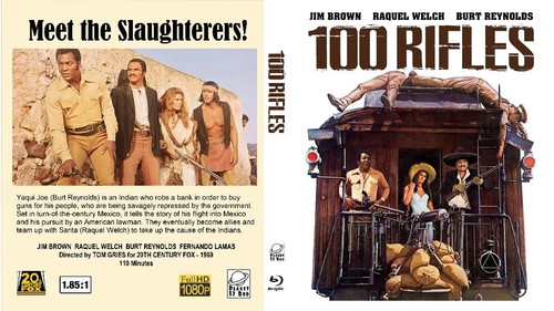 100 Rifles (1969) disc cover