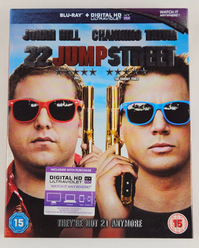 22 Jump Street (2014) disc cover