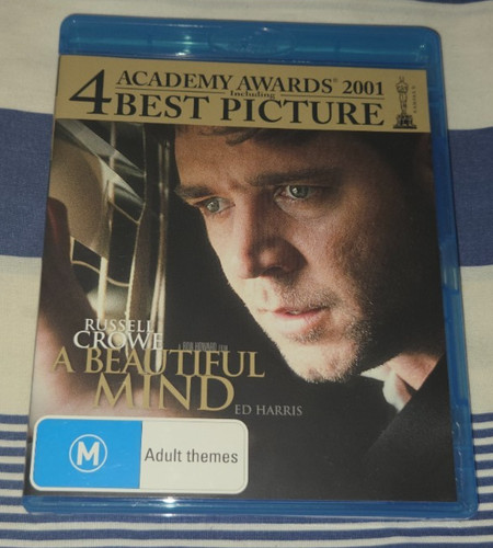 A Beautiful Mind (2001) disc cover