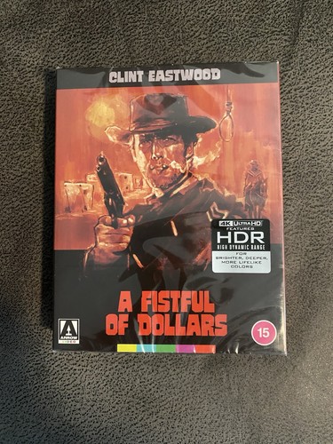 A Fistful of Dollars (1964) disc cover