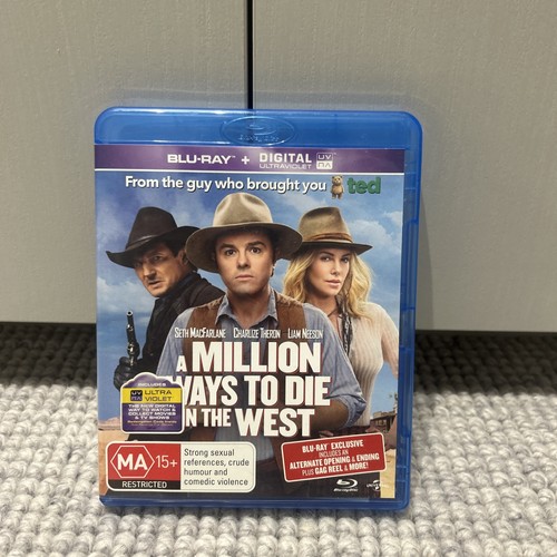 A Million Ways to Die in the West (2014) disc cover
