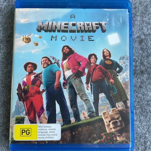 A Minecraft Movie (2025) disc cover