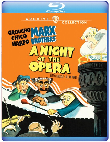 A Night at the Opera (1935) disc cover