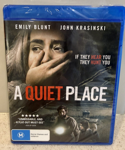 A Quiet Place (2018) disc cover