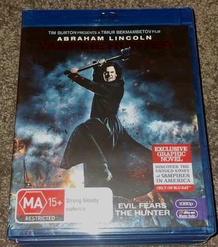 Abraham Lincoln: Vampire Hunter (2012) disc cover