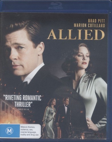 Allied (2016) disc cover