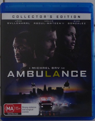 Ambulance (2022) disc cover