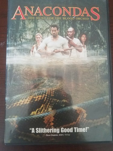 Anacondas: The Hunt for the Blood Orchid (2004) disc cover