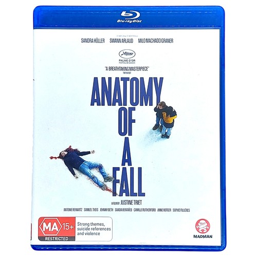 Anatomy of a Fall (2023) disc cover