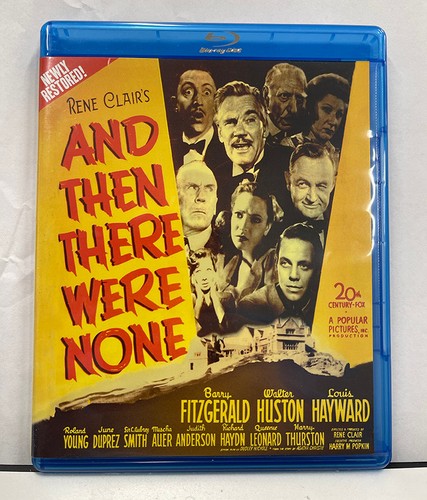 And Then There Were None (1945) disc cover