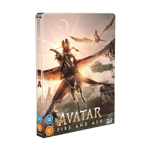 Avatar: Fire and Ash (2025) disc cover