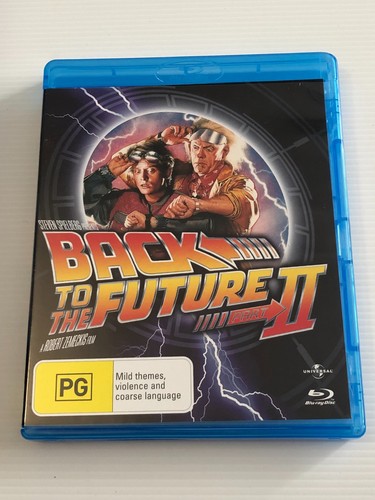 Back to the Future Part II (1989) disc cover