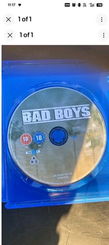 Bad Boys (1995) disc cover