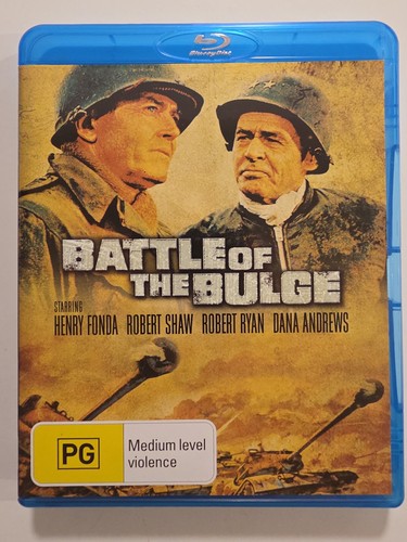 Battle of the Bulge (1965) disc cover