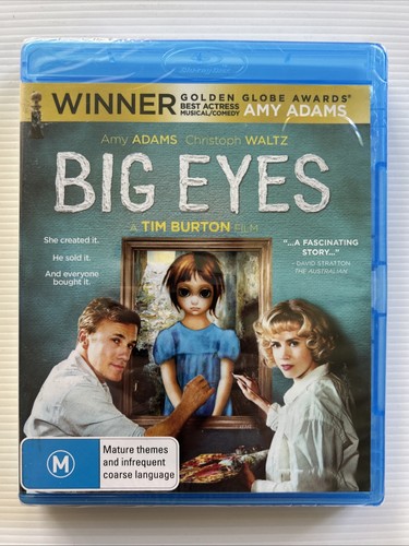 Big Eyes (2014) disc cover
