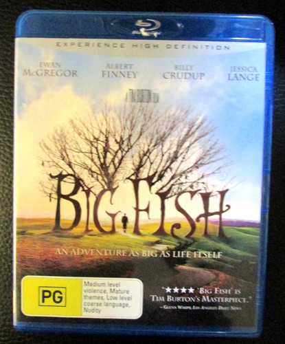 Big Fish (2003) disc cover