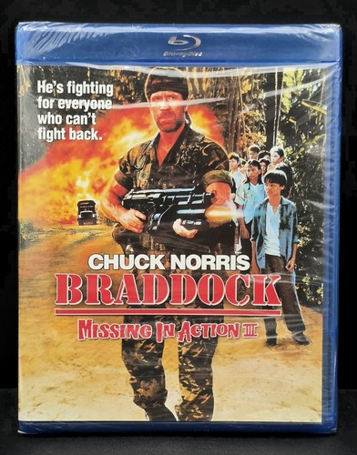 Braddock: Missing in Action III (1988) disc cover