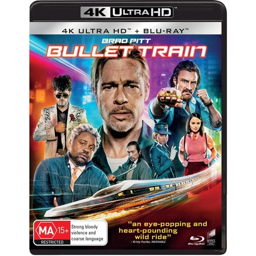 Bullet Train (2022) disc cover