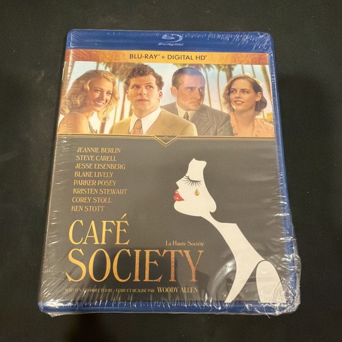 Café Society (2016) disc cover