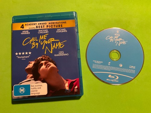 Call Me by Your Name (2017) disc cover