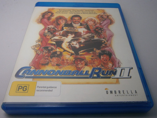 Cannonball Run II (1984) disc cover