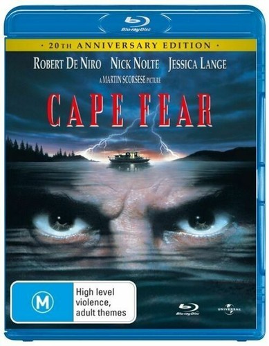 Cape Fear (1991) disc cover