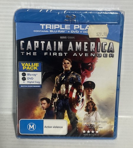 Captain America: The First Avenger (2011) disc cover