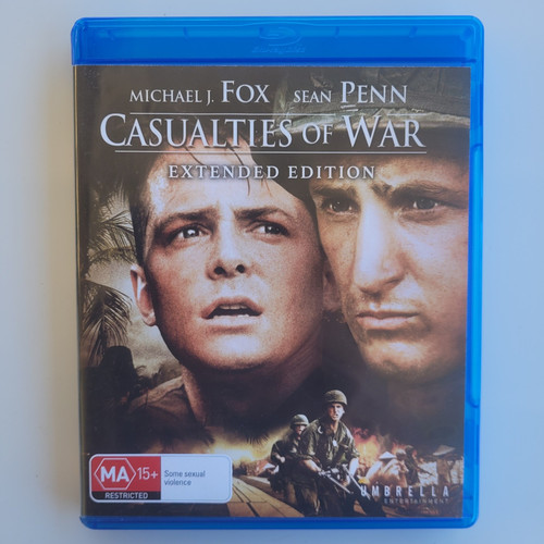 Casualties of War (1989) disc cover