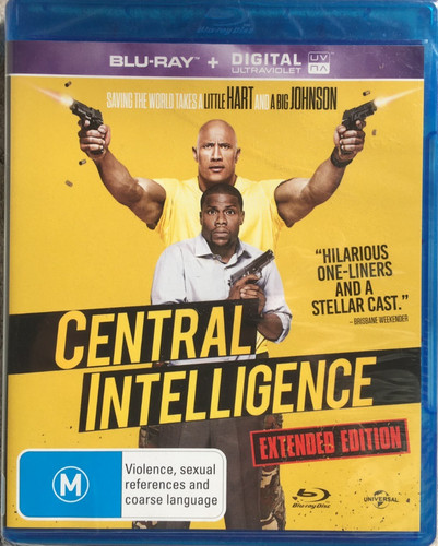 Central Intelligence (2016) disc cover