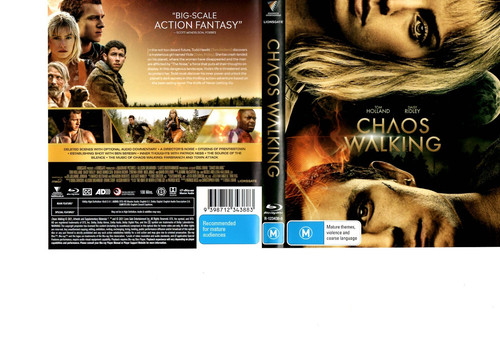 Chaos Walking (2021) disc cover