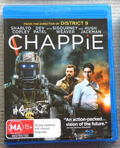Chappie (2015) disc cover