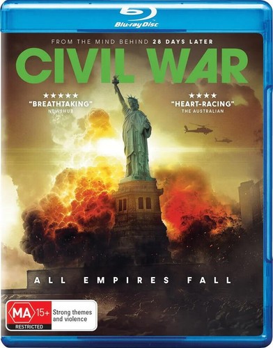 Civil War (2024) disc cover