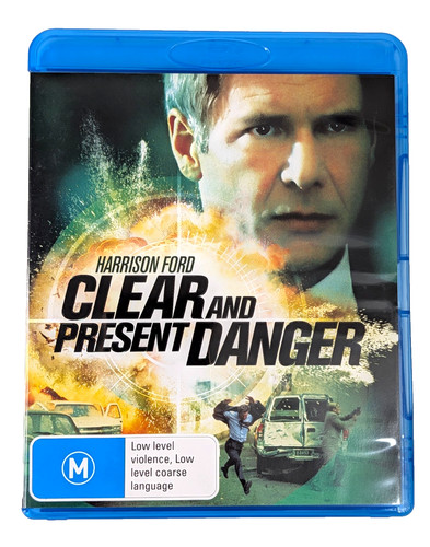 Clear and Present Danger (1994) disc cover