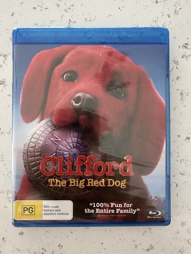Clifford the Big Red Dog (2021) disc cover
