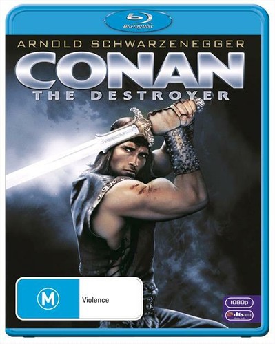 Conan the Destroyer (1984) disc cover