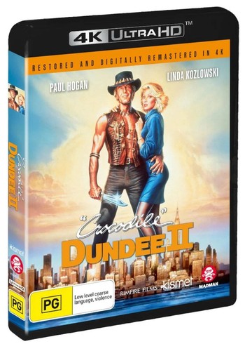 Crocodile Dundee II (1988) disc cover
