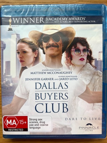 Dallas Buyers Club (2013) disc cover
