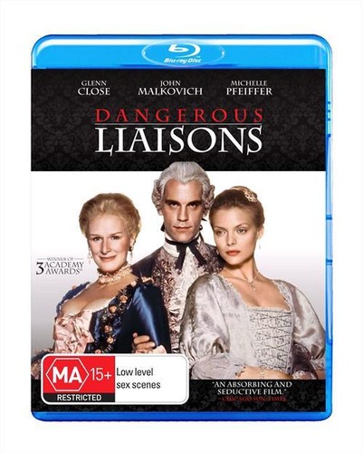 Dangerous Liaisons (1988) disc cover