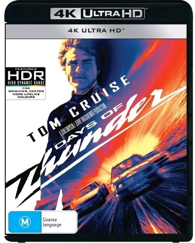 Days of Thunder (1990) disc cover