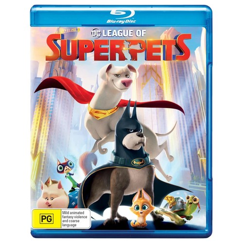 DC League of Super-Pets (2022) disc cover
