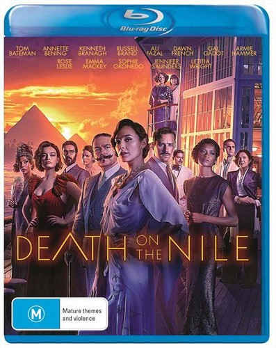 Death on the Nile (2022) disc cover
