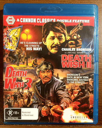 Death Wish II (1982) disc cover