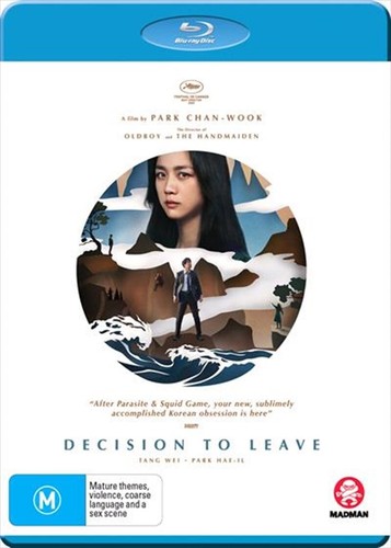 Decision to Leave (2022) disc cover