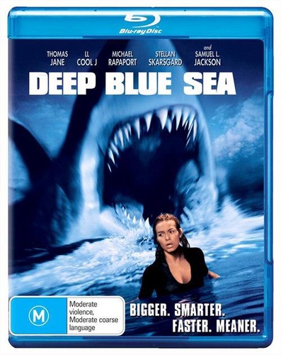 Deep Blue Sea (1999) disc cover