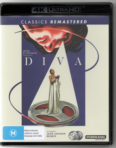 Diva (1981) disc cover