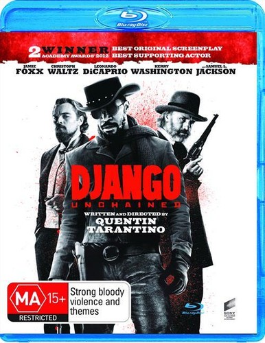 Django Unchained (2012) disc cover