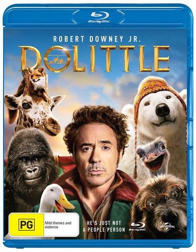 Dolittle (2020) disc cover