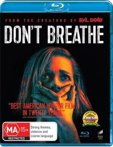Don't Breathe (2016) disc cover